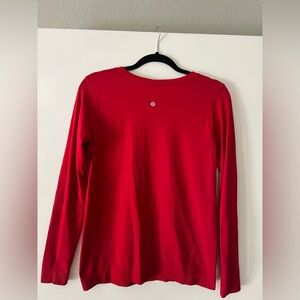 Lulu Red Women's Long Sleeve Top